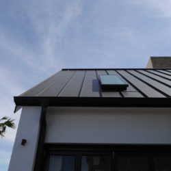 Aluminium commercial - Snap lock seam panel