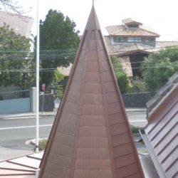 Copper heritage - Spire - Flat lock seam