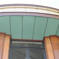 Copper heritage - interlocking panel