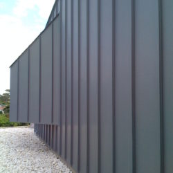 Zinc residential - single lock standing seam
